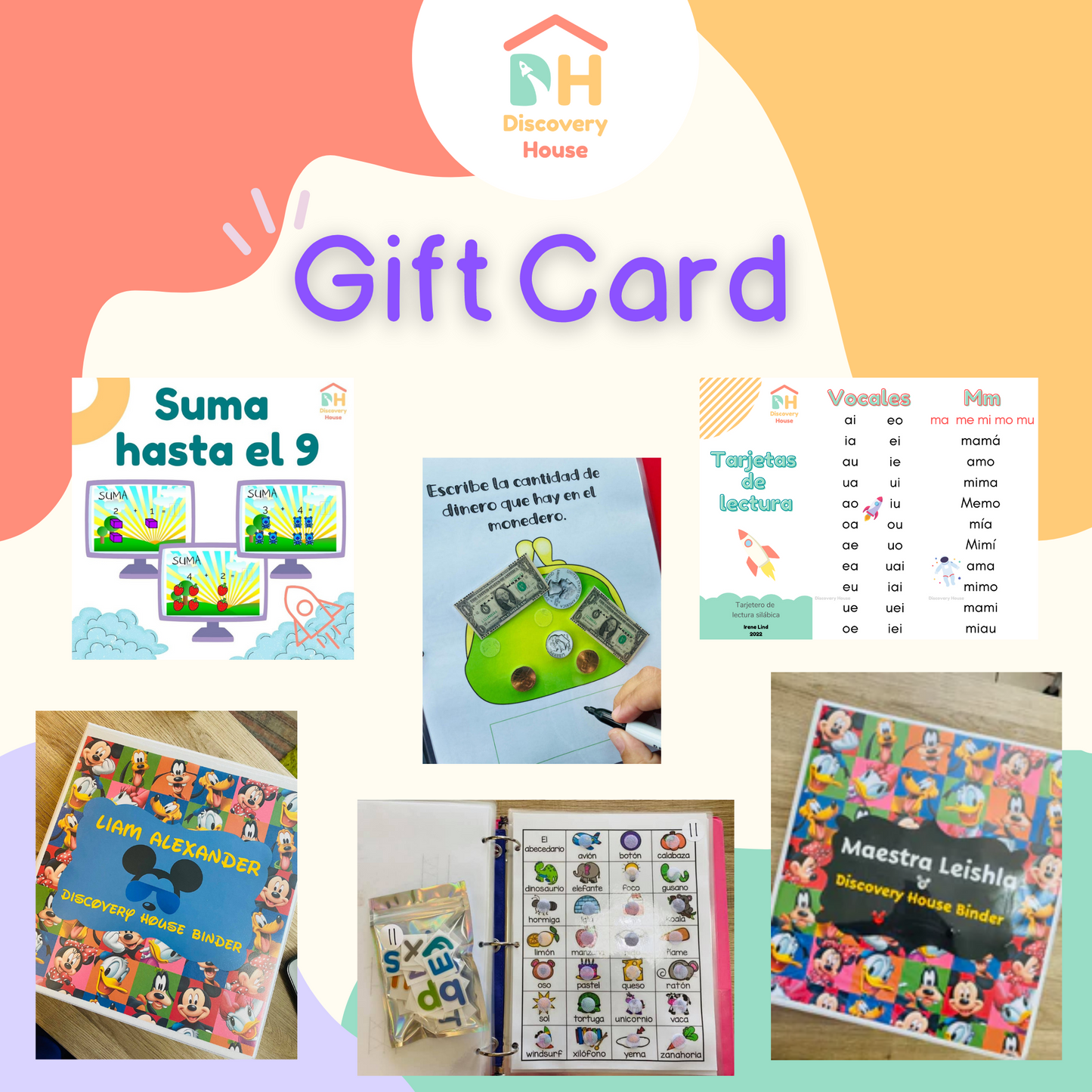Discovery House Workshop Gift Card