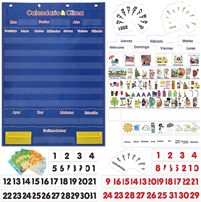 Calendario de Bolsillos en Español