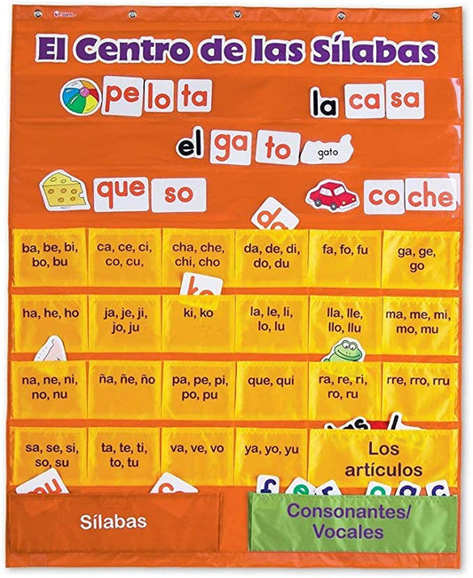 Learning Resources El Centro de las Silabas