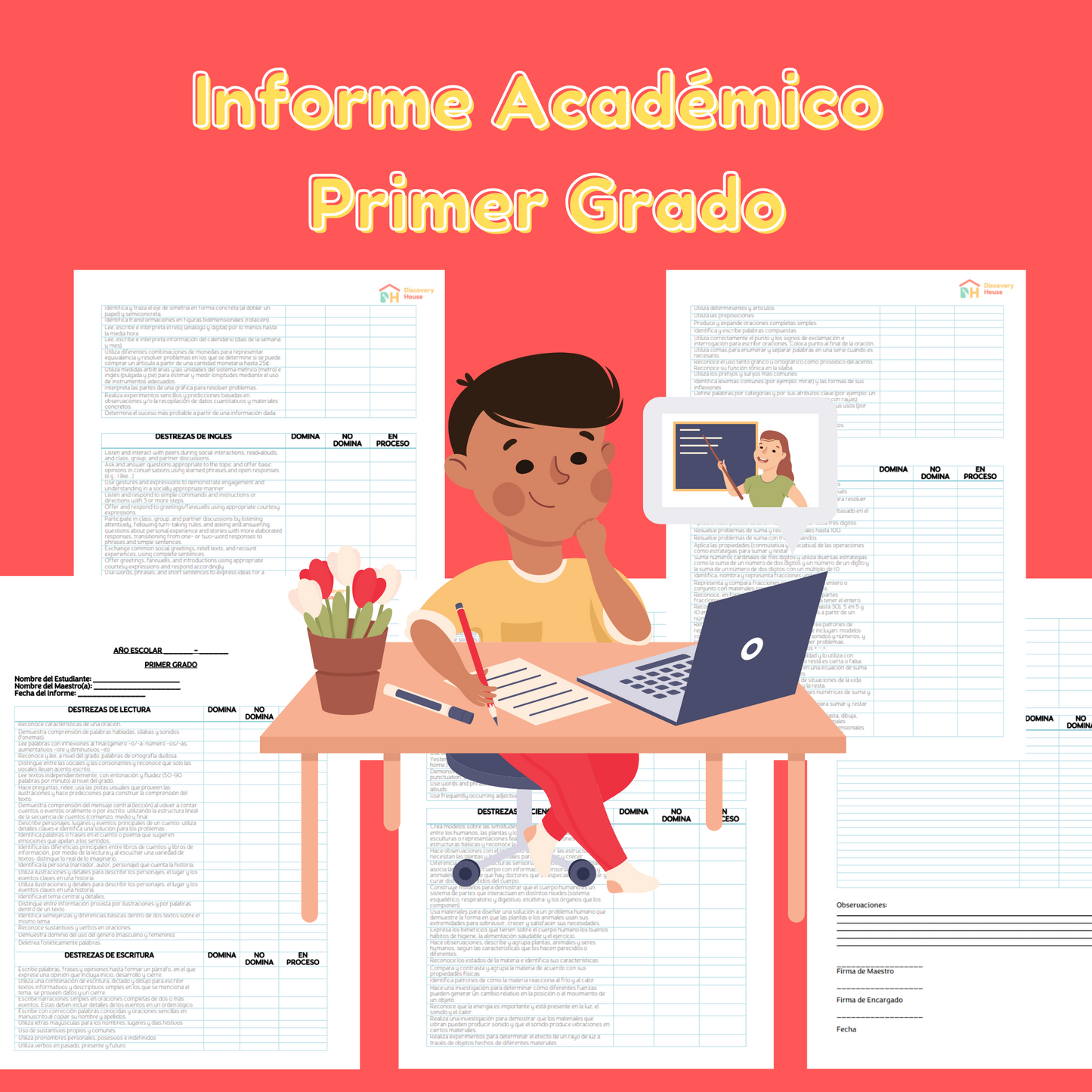 Informe de Progreso 1er Grado
