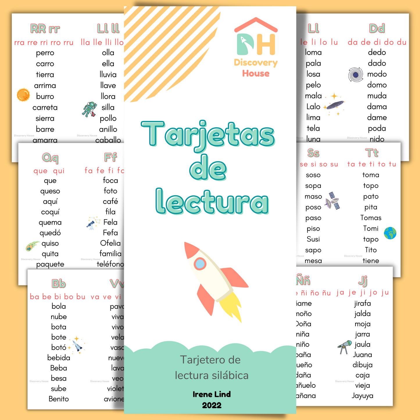 Tarjetero de Lectura