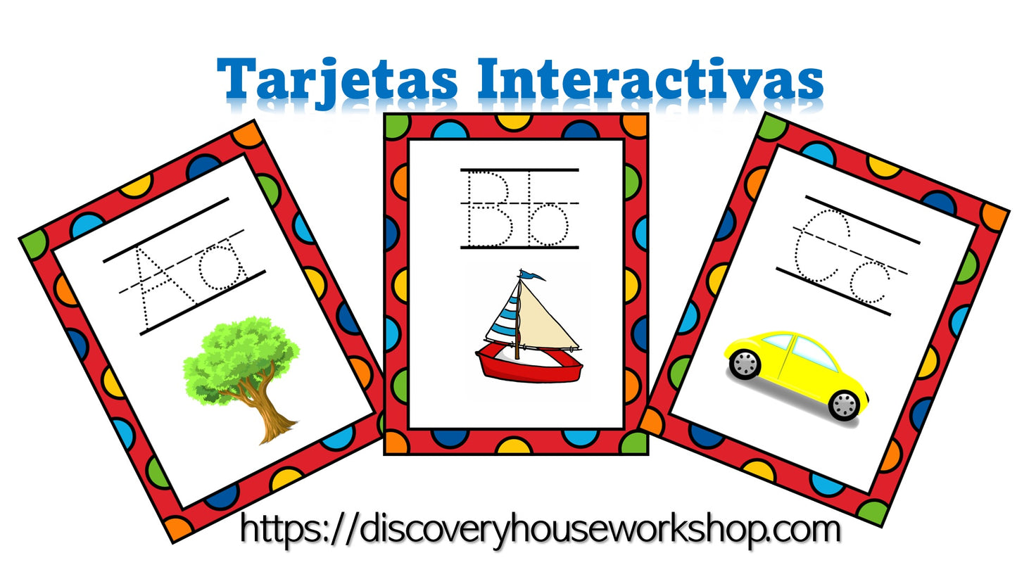 Tarjetero Interactivo Abecedario