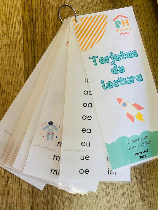 Tarjetero de Lectura (Impreso y Laminado)