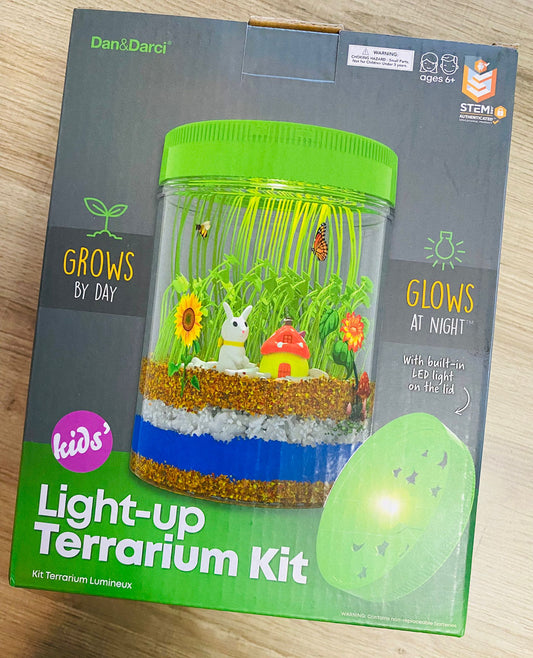 Kit de Terrario con Luz LED