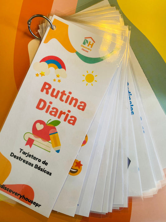 Tarjetero Rutina (Impreso y Laminado)