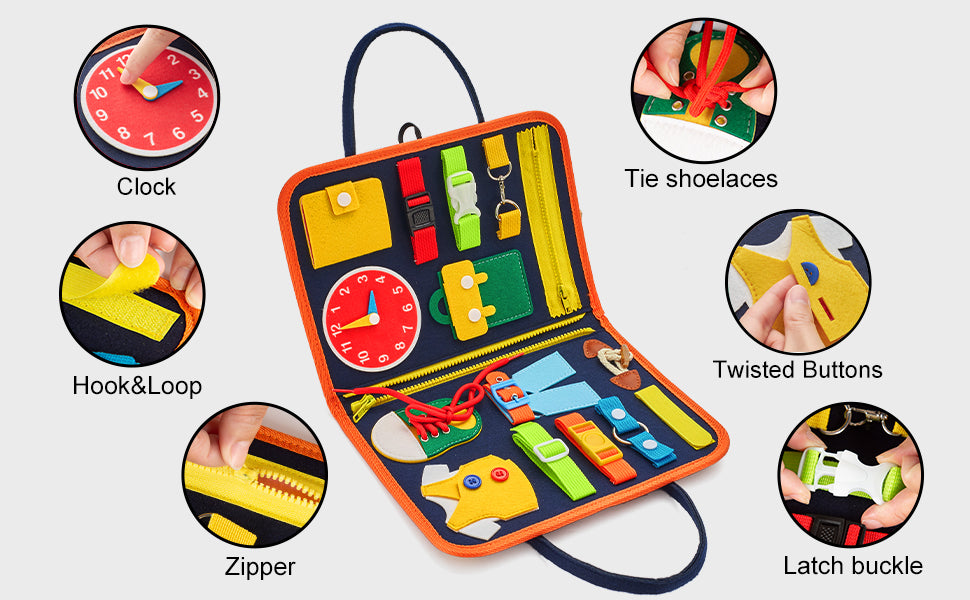 "Busy Board" para Preescolares