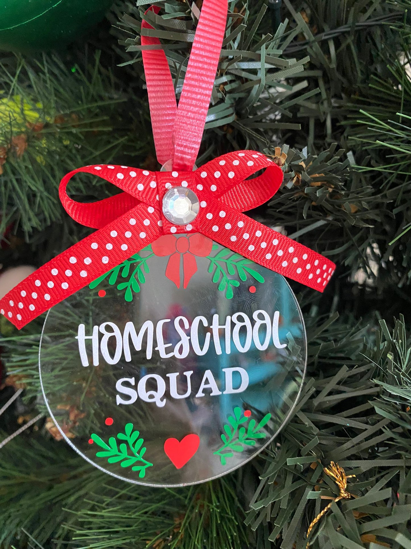 Adorno de Navidad Homeschool