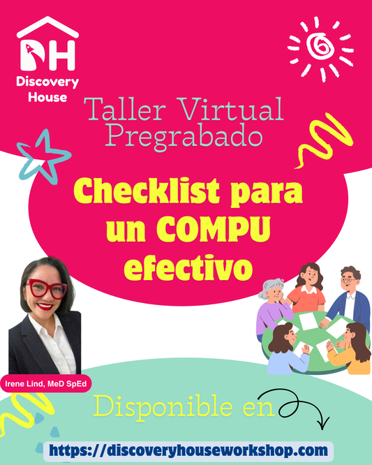 Taller Pregrabado Checklist para un COMPU efectivo