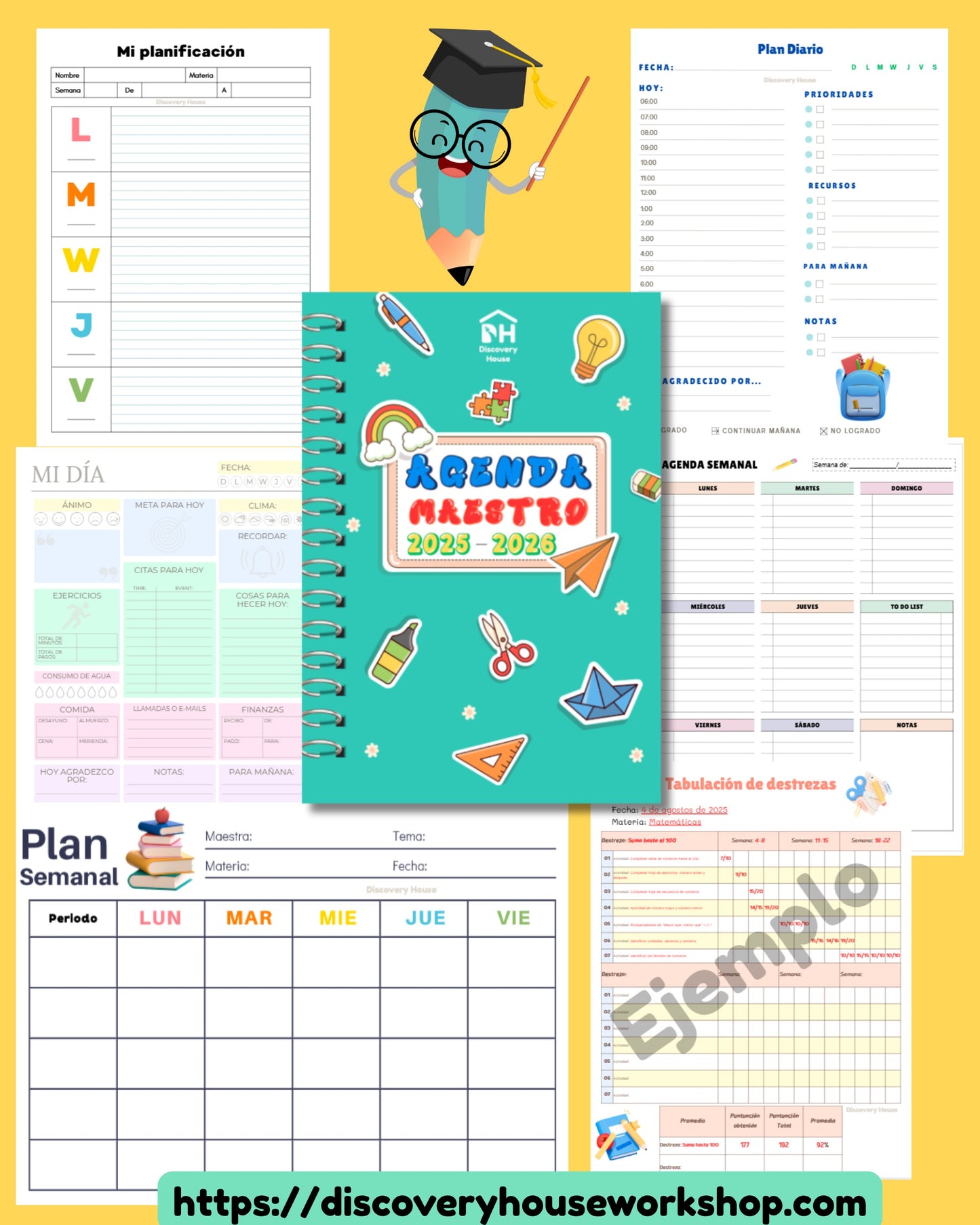 Agenda del Maestro 2025-2026