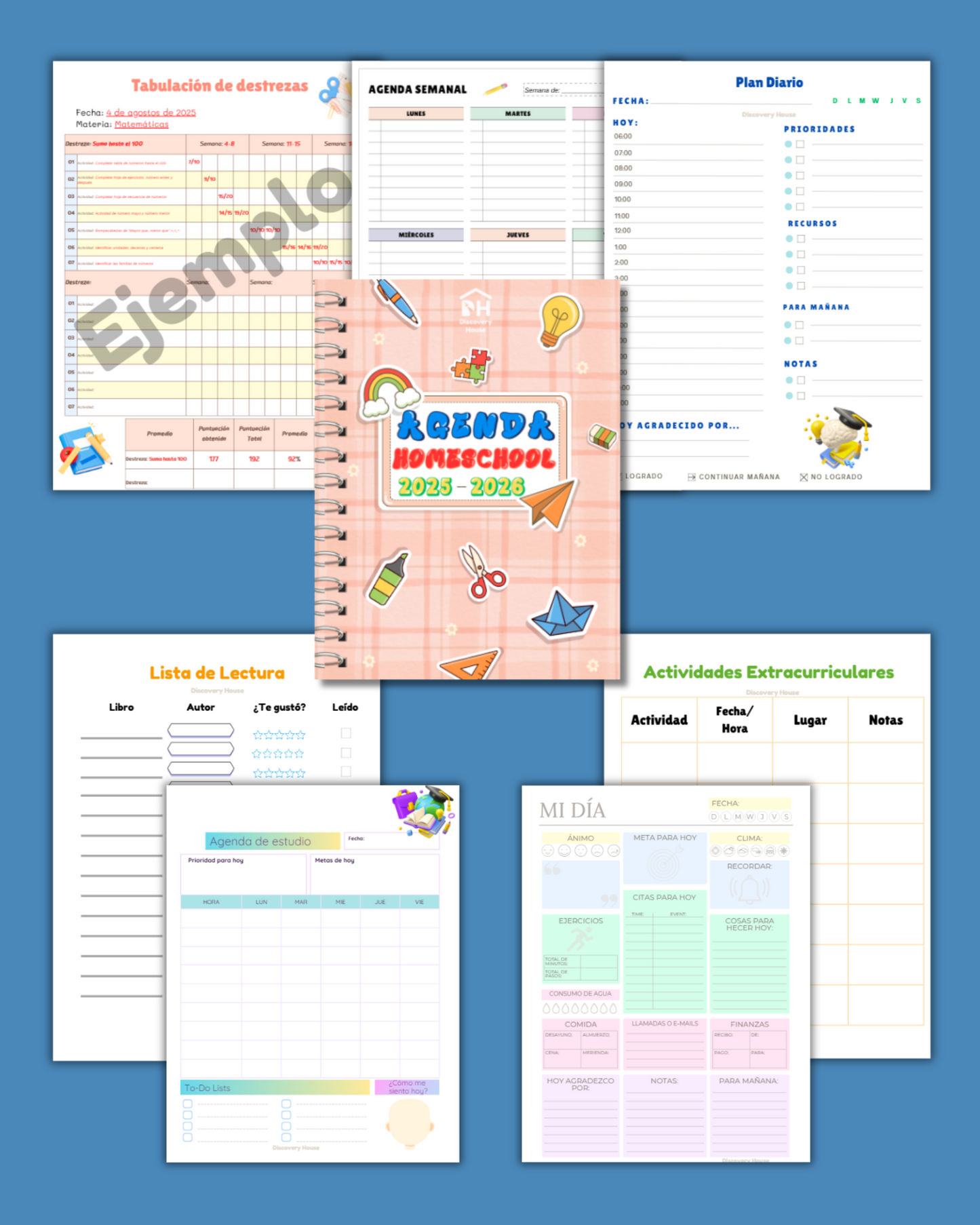 Agenda Homeschooler 2025-2026