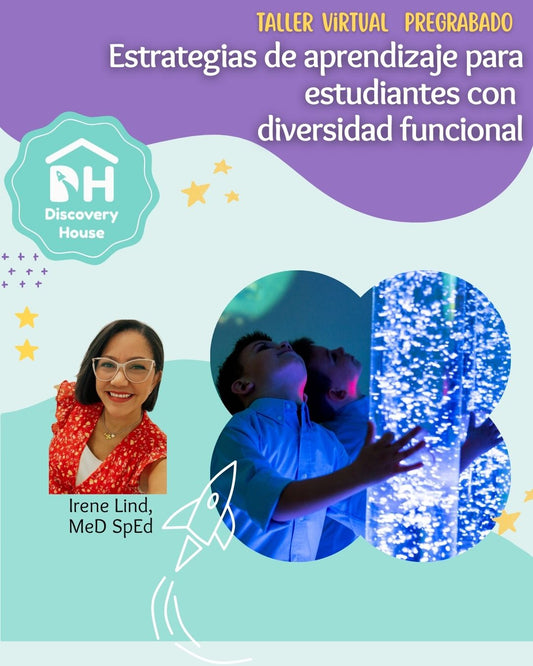 Taller Pregrabado: Estrategias de aprendizaje para estudiantes con diversidad funcional