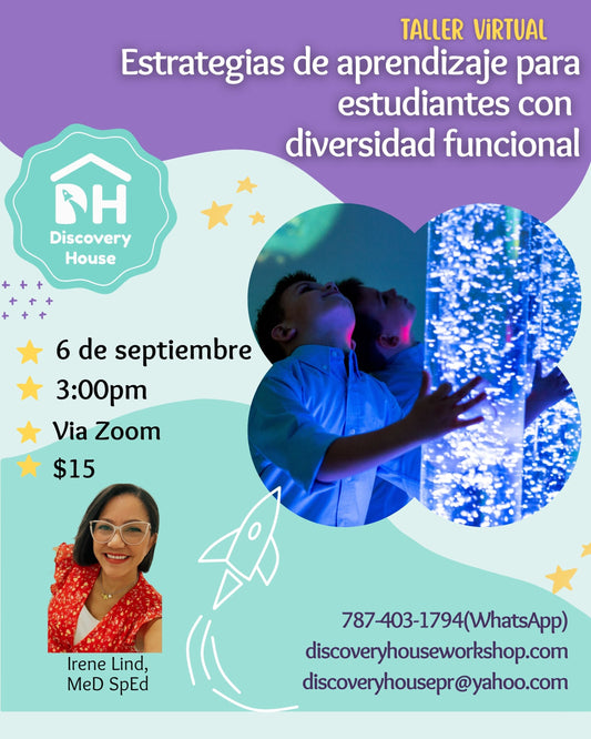 Taller: Estrategias de aprendizaje para estudiantes con diversidad funcional