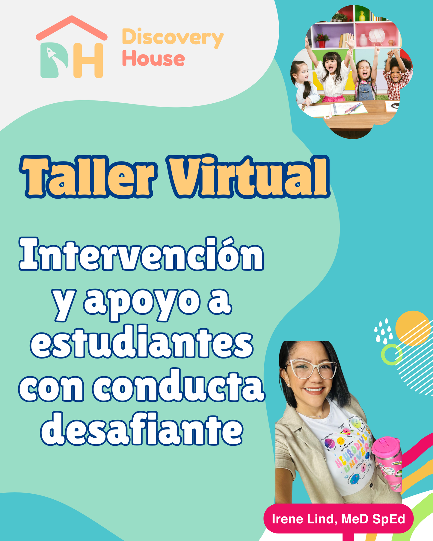 Taller Virtual Pregrabado: Estrategias para el manejo de  estudiantes con conducta desafiante