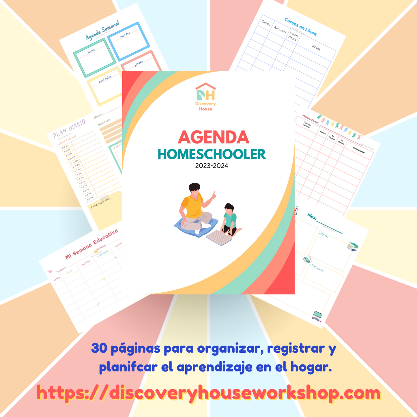 Agenda Homeschooler 2023-2024